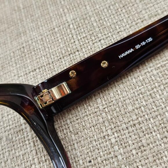 Kirkland Signature HAVANA Women Eyeglasses Frame KS HEDGES 791161 Glasses - Picture 9 of 12